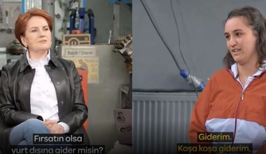 Akşener sorusuna “Koşa koşa yurt dışına giderim” yanıtı verdi