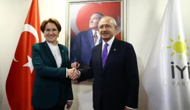 Kılıçdaroğlu ile Akşener görüşmesi başladı