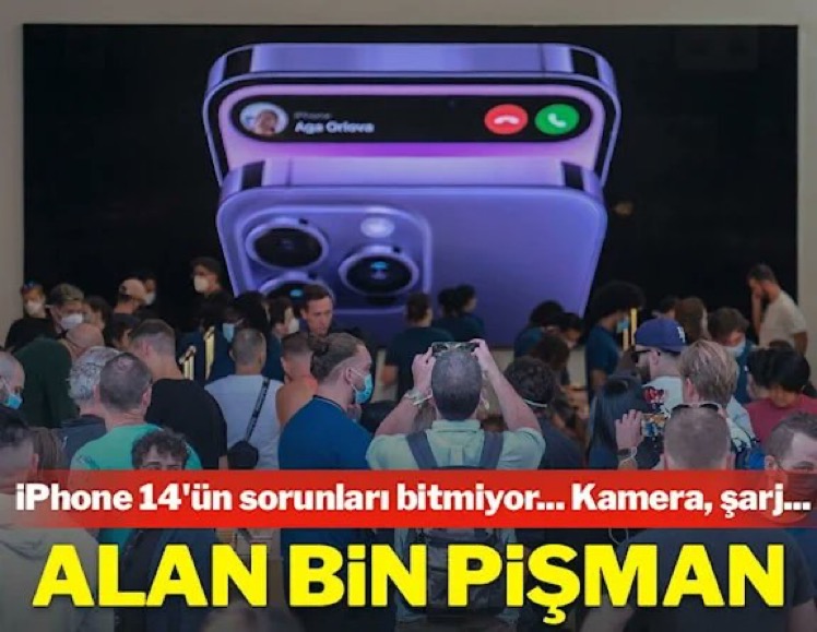 Apple kullanıcılarının iPhone 14 şikayetleri bitmiyor: Kapanıp yeniden başlıyor