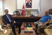 Mersin Gençlik ve Spor İl Müdürü Ökkeş Demir’i  ASKF Başkanı Mithat Ertaş’ı ziyaret etti.