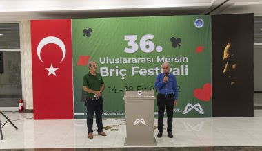 36. ULUSLARARASI MERSİN BRİÇ FESTİVALİ’ BAŞLADI