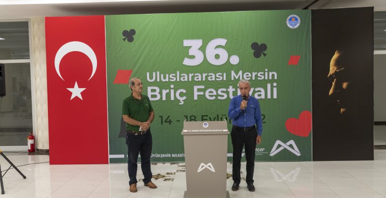 36. ULUSLARARASI MERSİN BRİÇ FESTİVALİ’ BAŞLADI