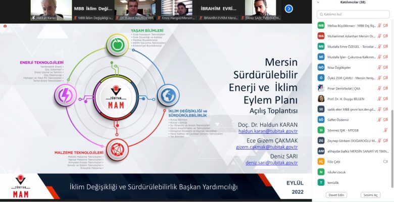 MERSİN SÜRDÜRÜLEBİLİR ENERJİ VE İKLİM EYLEM PLANI HAZIRLANIYOR