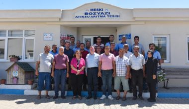 MESKİ ATIKSU ARITMA TESİSLERİNE MUHTARLARDAN TAM NOT