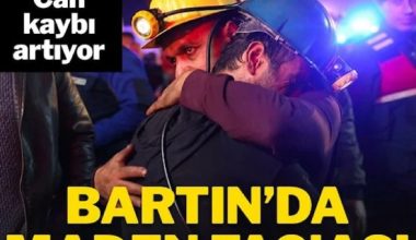 Bartın’da maden ocağında patlama: 28 işçi hayatını kaybetti