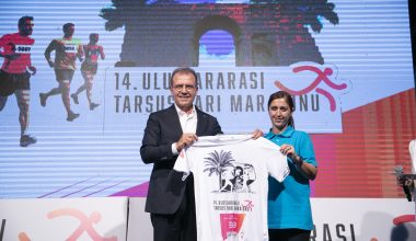 14. ULUSLARARASI TARSUS YARI MARATONU LANSMANI YAPILDI