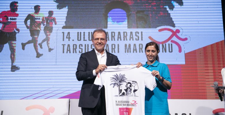 14. ULUSLARARASI TARSUS YARI MARATONU LANSMANI YAPILDI