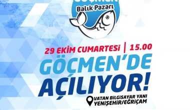Yenişehir Belediyesi Göçmen Balık Pazarı 29 Ekim’de açılıyor