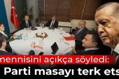Erdoğan temennisini açıkça söyledi: İYİ Parti masayı terk etsin