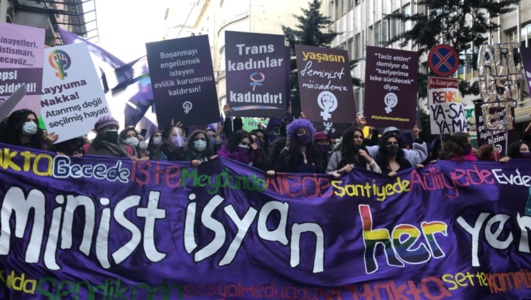 Kadın derneklerinden Kadına Yönelik Şiddetle Uluslararası Mücadele Günü’nde dayanışma ve mücadele vurgusu!