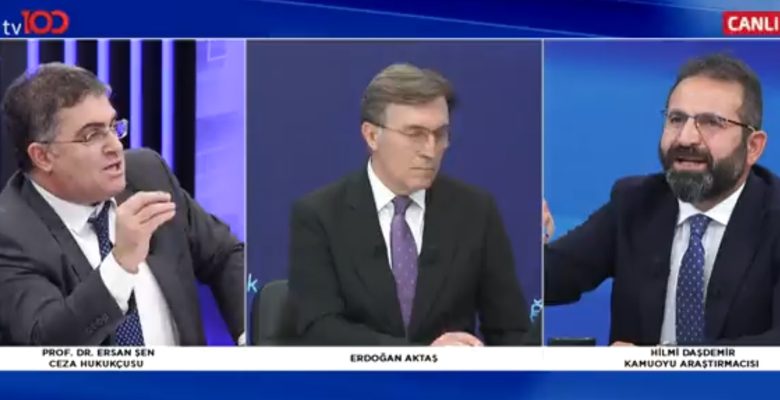 Ersan Şen ile Hilmi Daşdemir arasında ‘HDP’ tartışması: “CHP görüşünce hain, AKP görüşünce ‘elinin kiri’ diyorsunuz”