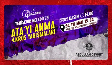 Yenişehirli çocuklar Ata’ya saygı için koşacak