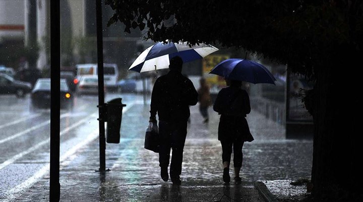 Meteoroloji’den kuvvetli yağış ve fırtına uyarısı