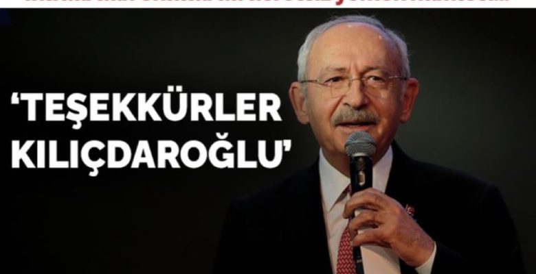 CHP’den MEB’in ‘okullarda ücretsiz yemek’ uygulamasına ilişkin açıklama: Teşekkürler Kılıçdaroğlu