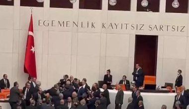 Meclis’te AKP ve İyi Partili vekiller arasında yumruklu kavga!