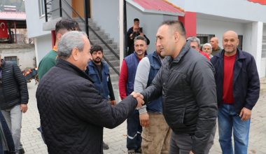 ALADAĞ MAHALLESİ’NDEN, BAŞKAN YILMAZ VE EKİBİNE TEŞEKKÜR