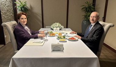 Kılıçdaroğlu ve Akşener’den ‘Ahlatlıbel Zirvesi’