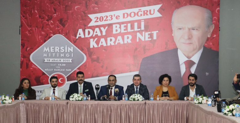 Başkan Yılmaz; “Genel Başkanımız Devlet Bahçeli’yi, 18 Aralık’ta Mersin’de Ağırlayacağız”