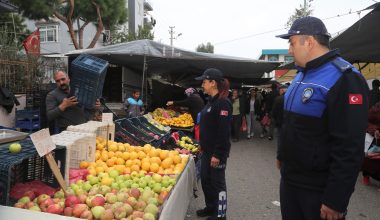 TOROSLAR ZABITASINDAN SEMT PAZARLARINDA HASSAS TERAZİ UYGULAMASI