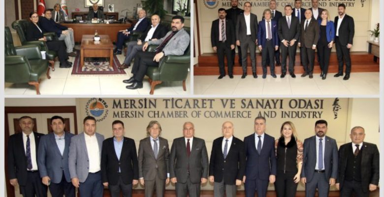 MTSO Başkanı Ayhan Kızıltan, Meclis Başkanı Hamit İzol Tebrikleri Kabul Etmeye Devam Ediyor