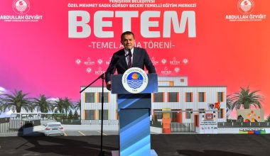 Yenişehir Belediyesi ikinci BETEM’in temelini attı