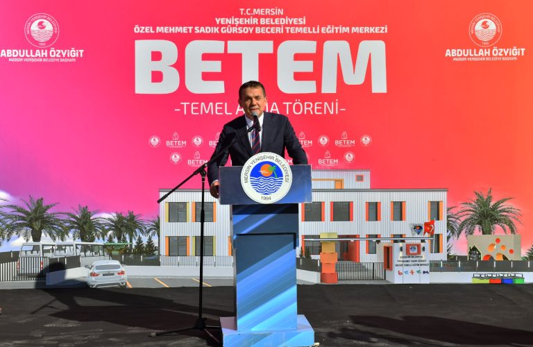 Yenişehir Belediyesi ikinci BETEM’in temelini attı