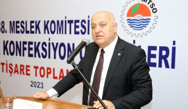 Mersinli konfeksiyoncular sanayi bölgesinde kümelenmeyi hedef koydu Mersinli konfeksiyoncular sanayi bölgesinde kümelenmeyi hedef koydu