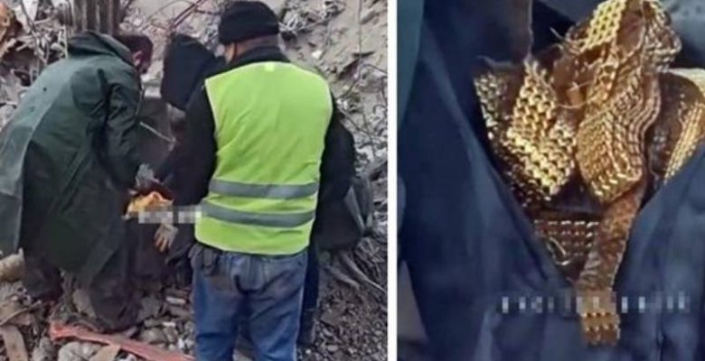 Kahramanmaraş’ta enkazdan çıkan 78 kilo altın dolu çantanın sahibi belli oldu!