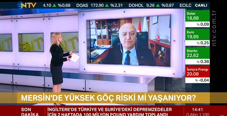 MTSO Başkanı Ayhan Kızıltan, ”Afet bölgesine tanınan ekonomik, finansal teşviklerin Mersin’e de verilmesi lazım.”