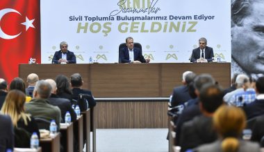 SEÇER EMEK ÖRGÜTLERİ İLE BULUŞTU   