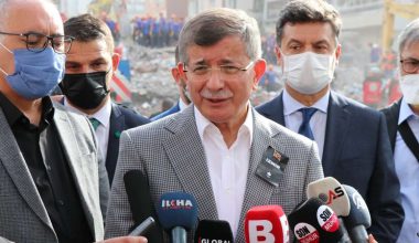 Davutoğlu: “Ne işi var Binali Yıldırım’ın çocuklarının Kızılay’ın başında, bir tanesi de değil gelini, oğlu, bütün akrabaları”