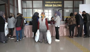 TOROSLAR, DEPREMZEDELERİ YALNIZ BIRAKMIYOR