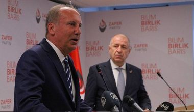 Ümit Özdağ: Muharrem İnce ittifaktan çekildi