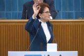 Akşener kürsüde mermileri yere fırlattı: Soruyorum sizlere, bize bu kurşun mu dur diyecek?