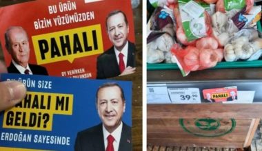 “Bu ürün size pahalı mı geldi? Erdoğan sayesinde” çıkartmasını tasarlayan tasarımcı gözaltına alındığını duyurdu