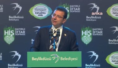 İmamoğlu: Siyaseti kavga gibi görmek, bu ülkeye çok derin zararlar ve yaralar veriyor