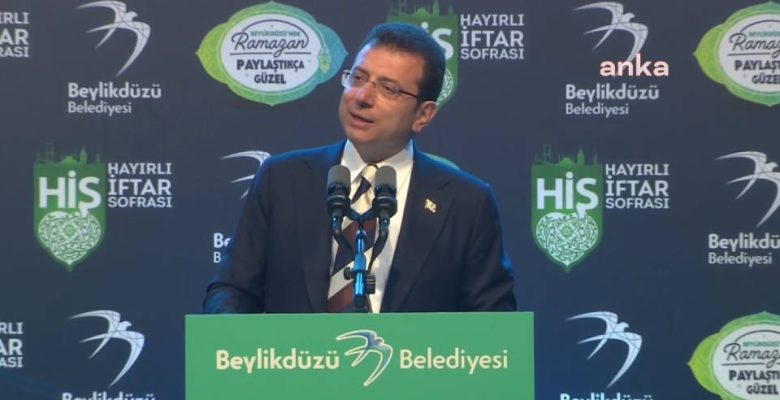 İmamoğlu: Siyaseti kavga gibi görmek, bu ülkeye çok derin zararlar ve yaralar veriyor