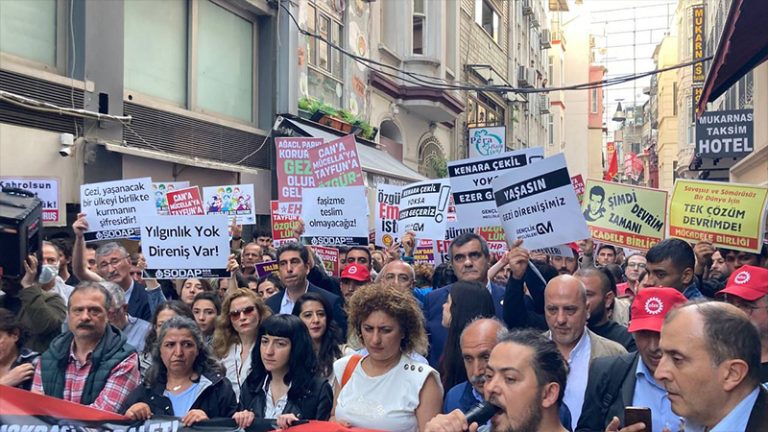 Gezi eylemleri 10 yaşında: Yaşamını yitirenler Taksim’de anıldı; 59 kişi gözaltında