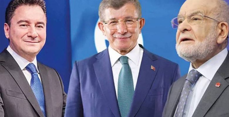 Babacan, Davutoğlu ve Karamollaoğlu TBMM’de ortak grup kurmak için buluştu