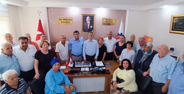 – TARSUS CHP’DEN EMEKLİ DERNEKLERİNE ZİYARET