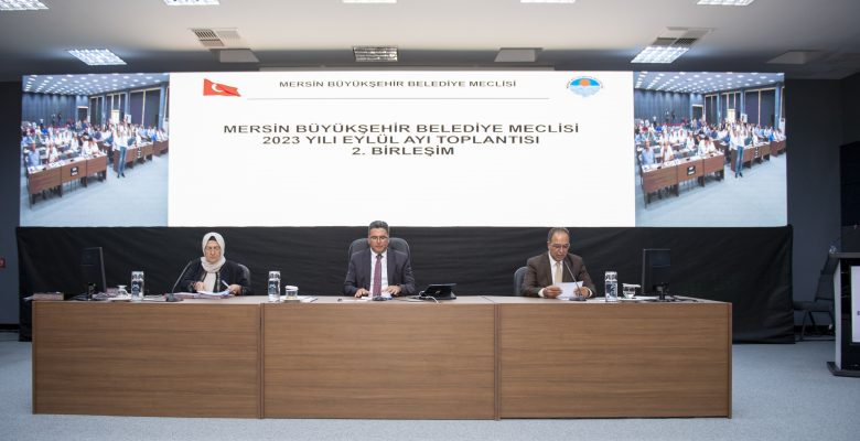 MERSİN BÜYÜKŞEHİR BELEDİYESİ EYLÜL AYI OLAĞAN MECLİS TOPLANTISI’NIN 2. BİRLEŞİMİ YAPILDI