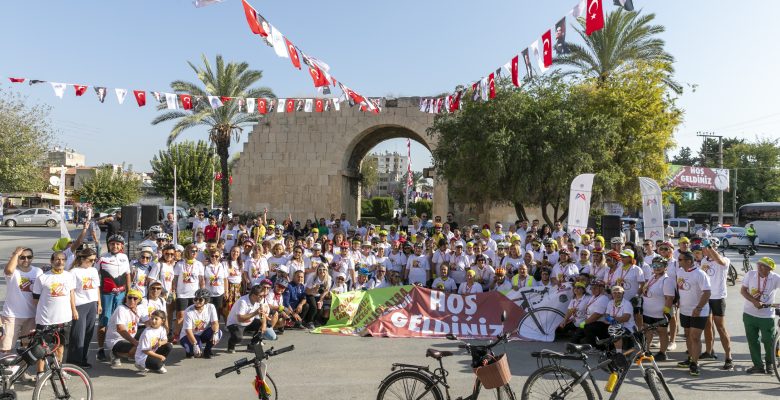 2. KLEOPATRA BİSİKLET FESTİVALİ TÜM COŞKUSUYLA BAŞLADI