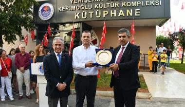 Yenişehir Belediyesi Nuri Ulusu Kütüphanesi hizmete açıldı