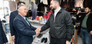 Dr. Ali Öz’e Demirtaş ve Alsancak mahallelerinde sevgi seli