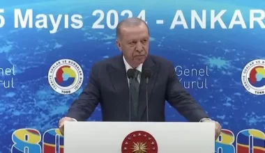 Erdoğan: Özel sektör, eleman eksikliğinden dolayı daralmaya giderken istihdam kapısı olarak devlete yüklenilmesi vahim bir hatadır