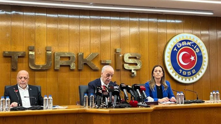 TÜRK-İŞ Başkanı Ergün Atalay’dan asgari ücret açıklaması: Biz işçiler, emekçiler, işsizler dayanma gücümüz kalmadı