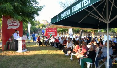 Yenişehir Belediyesinin mahalle toplantıları başladı