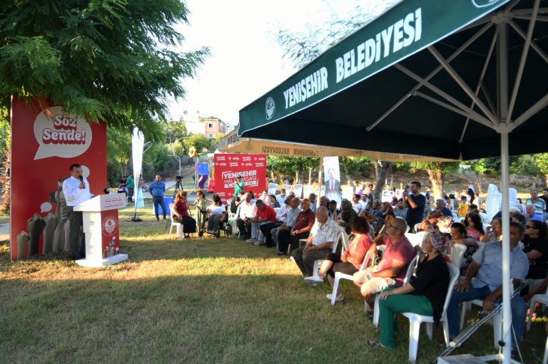 Yenişehir Belediyesinin mahalle toplantıları başladı