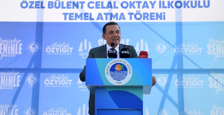 Yenişehir Belediyesi 320 öğrenci kapasiteli ilkokulun temelini attı