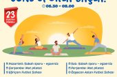 Yenişehir Belediyesinin sabah sporu ve mat pilates etkinlikleri başlıyor